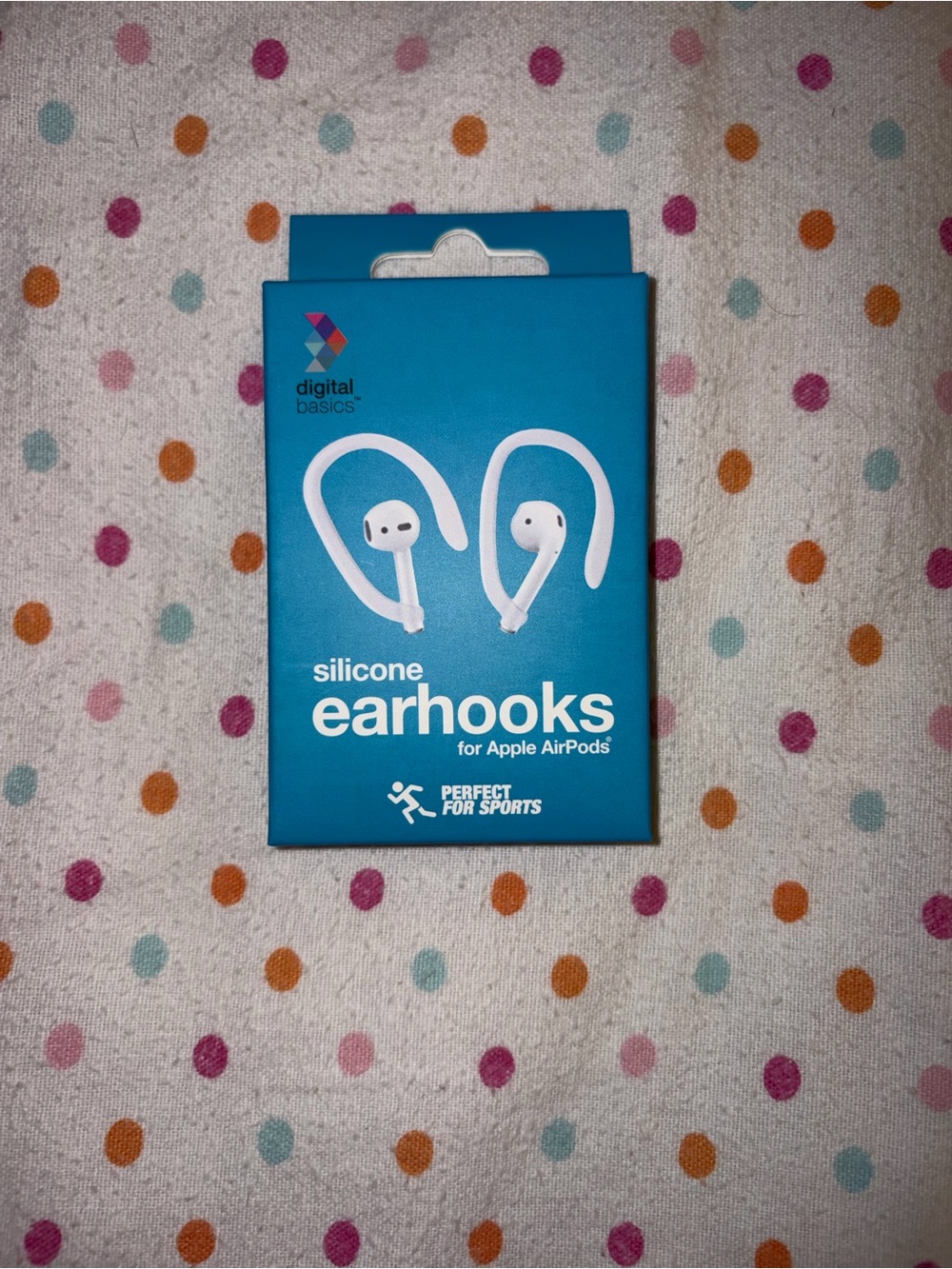 Digital Basics Silicone Earhooks for Apple AirPods White Sports Hooks NEW